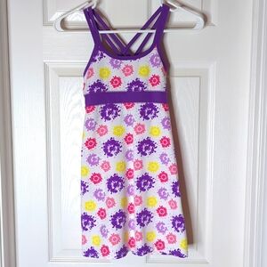 Gracie by Soybu Girls Athletic Criss Cross straps dress in size 8